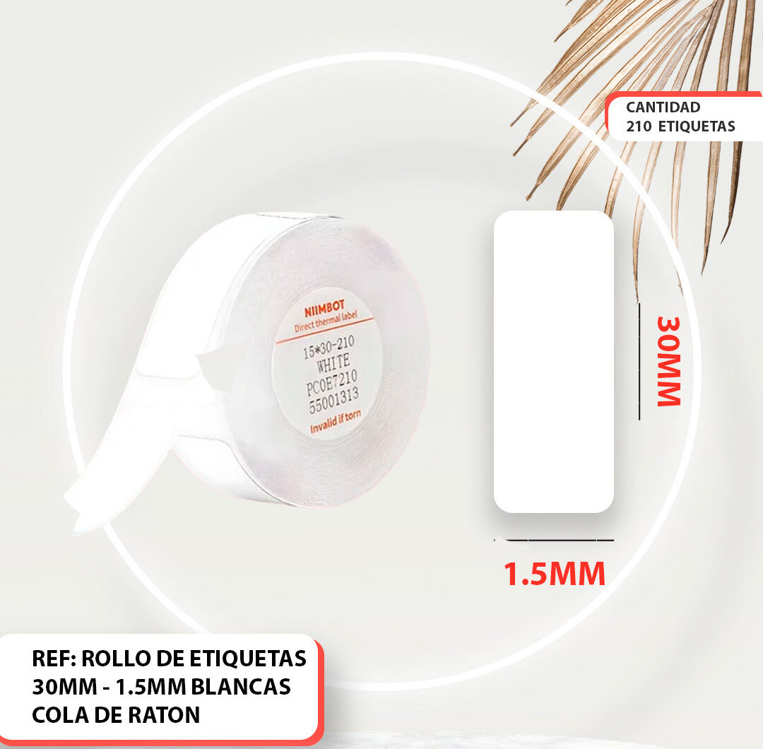 ROLLO NIIMBOT D110/DH11 15MM x 30MM