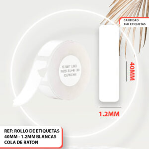 ROLLO NIIMBOT D110/DH11 12MM x 40MM